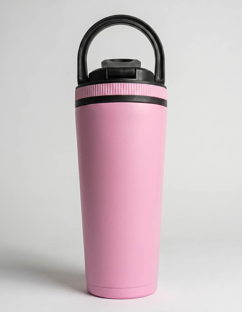 Termo de acero inoxidable shaker con tapa rosca 769 ml Termo de acero inoxidable shaker con tapa rosca 769 ml