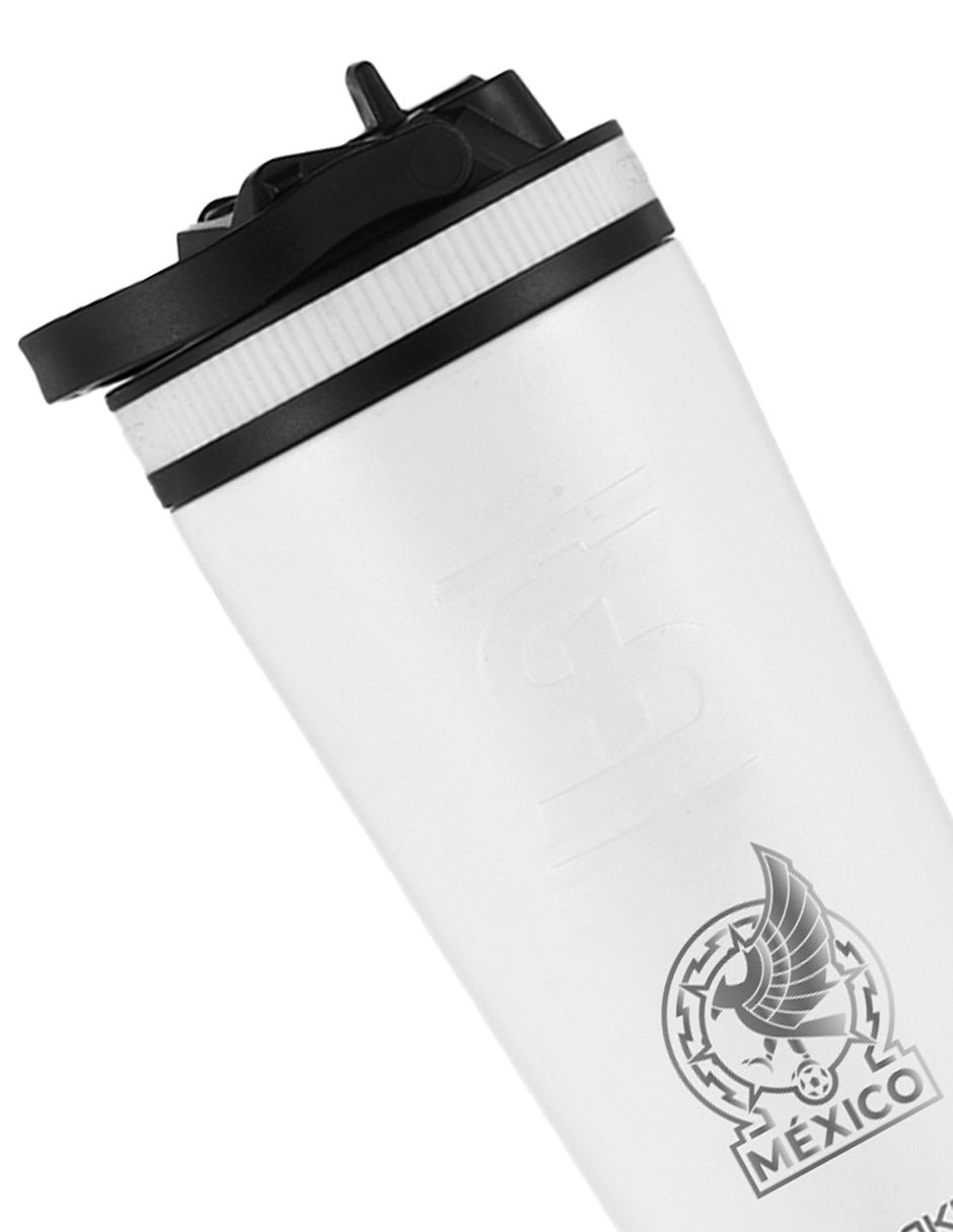 Termo Ice Shaker de acero inoxidable México con tapa rosca 768 ml