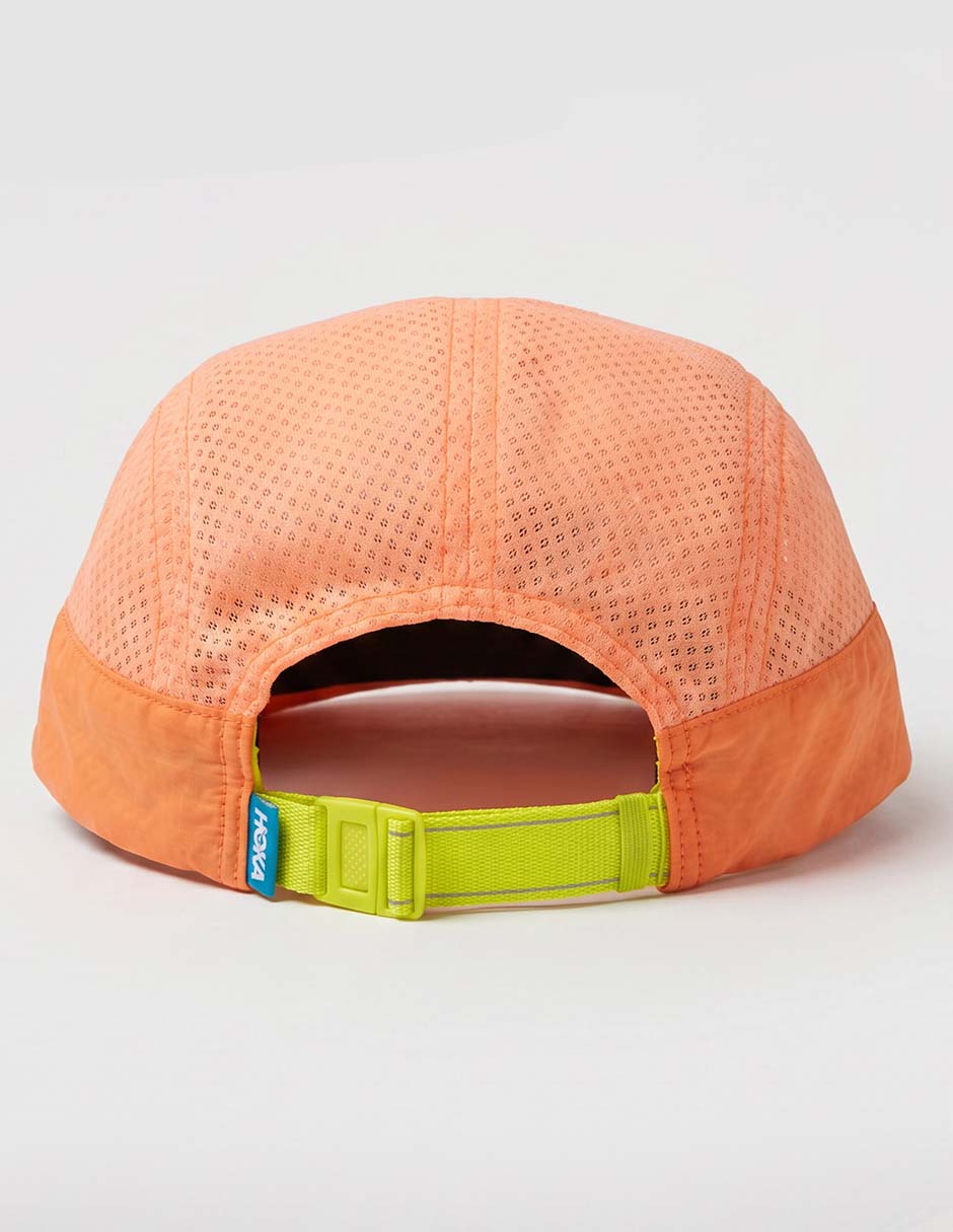 Gorra con visera plana elástico para correr U Trail Run Hat adulto