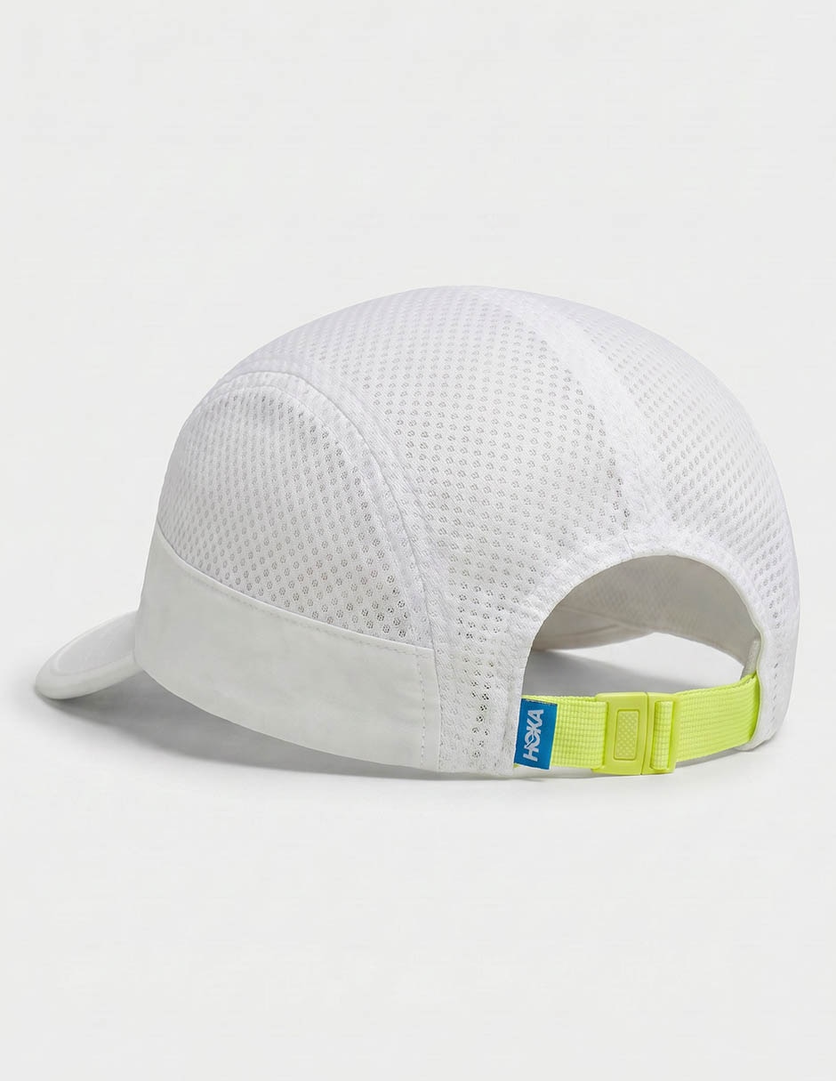 Gorra visera plana correa ajustable para correr U Trail Run Hat unisex