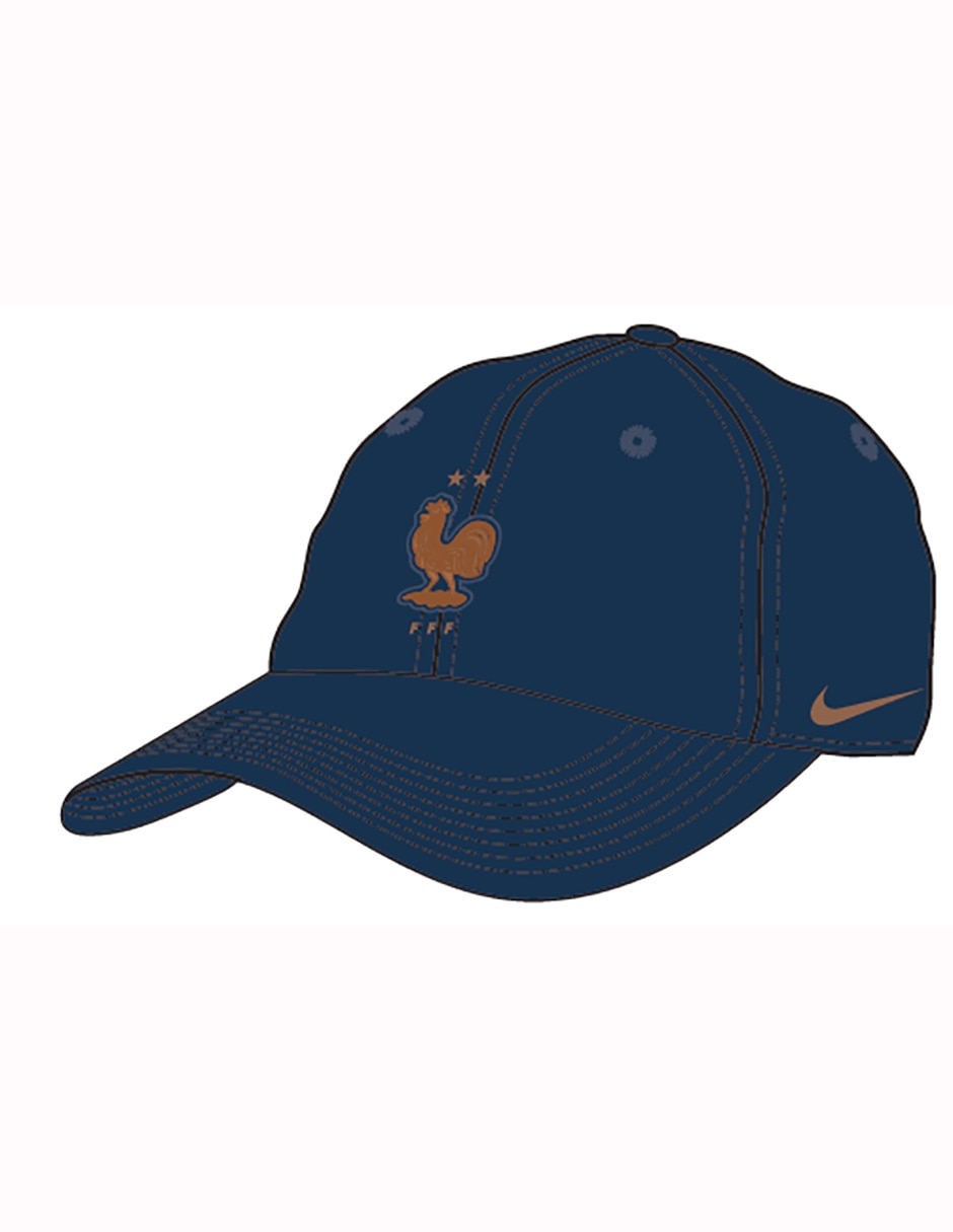 Gorra con visera curva para fÏtbol nike gorras futbol selección de fÏtbol de francia unisex