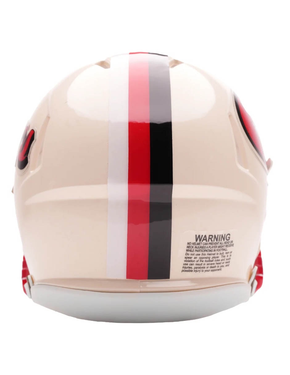 Set mini cascos conmemorativa nfl 2