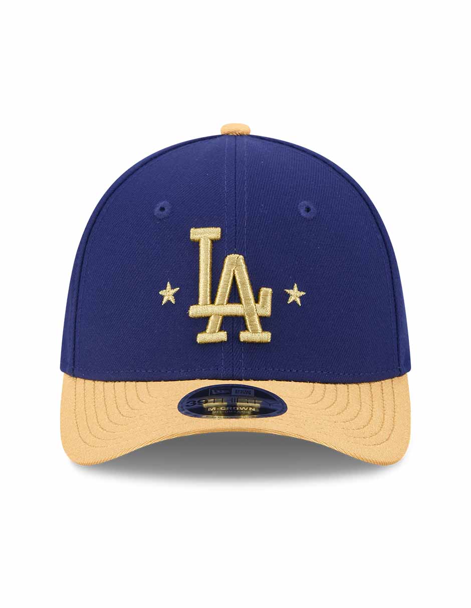 Gorra visera curva cerrada para béisbol mlb gold collection mlb los angeles dodgers para unisex 3
