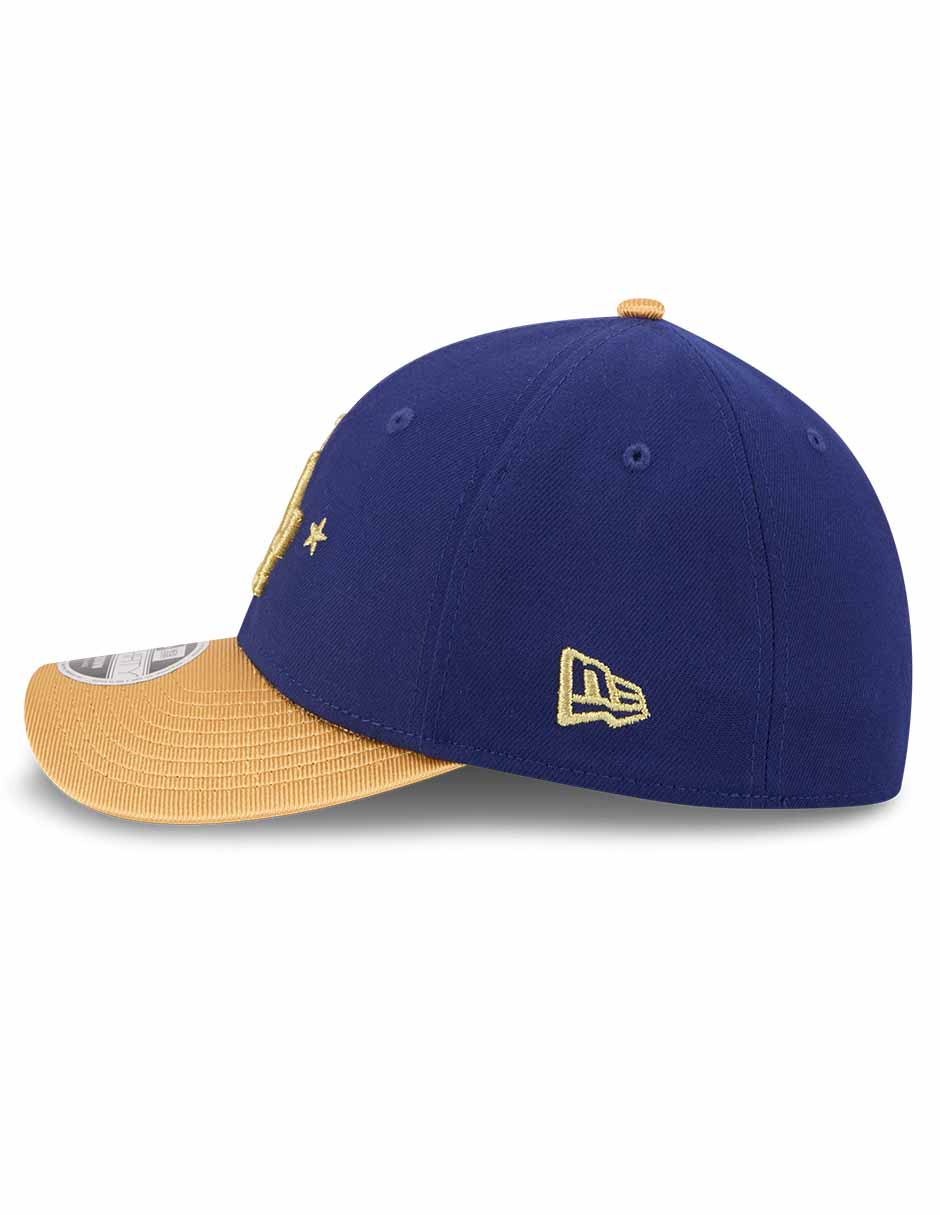 Gorra visera curva cerrada para béisbol mlb gold collection mlb los angeles dodgers para unisex 4