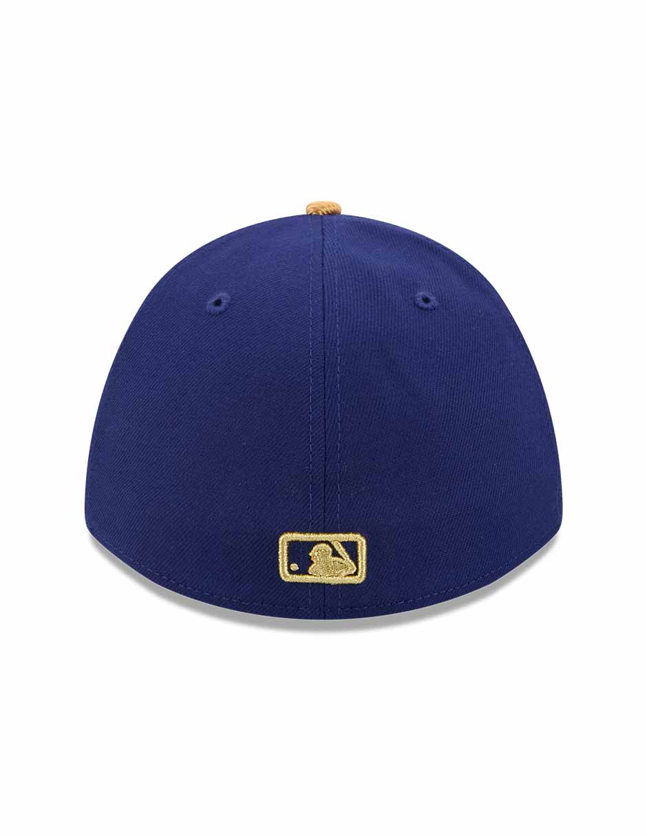 Gorra visera curva cerrada para béisbol mlb gold collection mlb los angeles dodgers para unisex 7