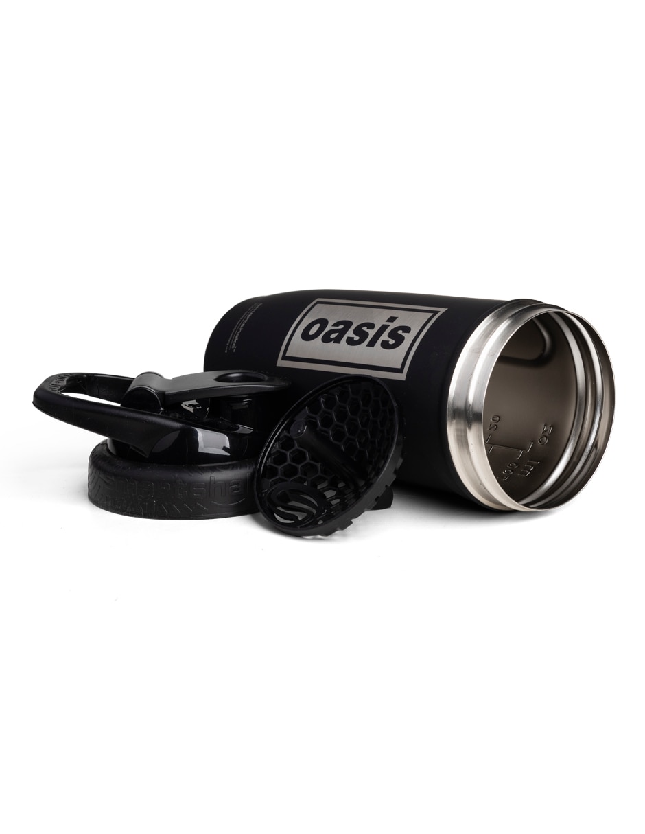 Suplementos deportiv de acero inoxidable reforce smartshake con tapa rosca 2