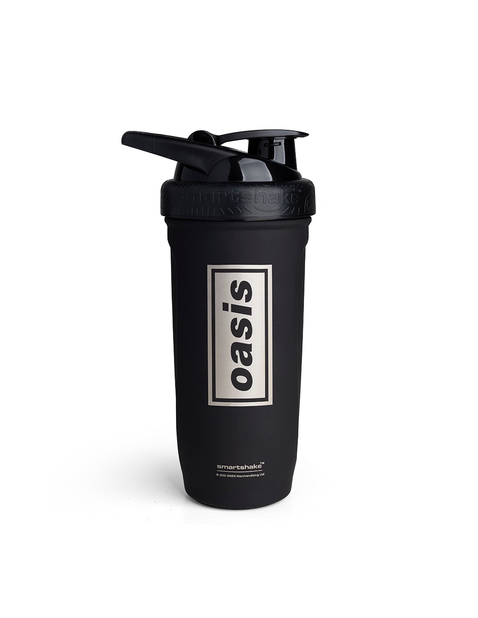 Suplementos deportiv de acero inoxidable reforce smartshake con tapa rosca Suplementos deportiv de acero inoxidable reforce smartshake con tapa rosca