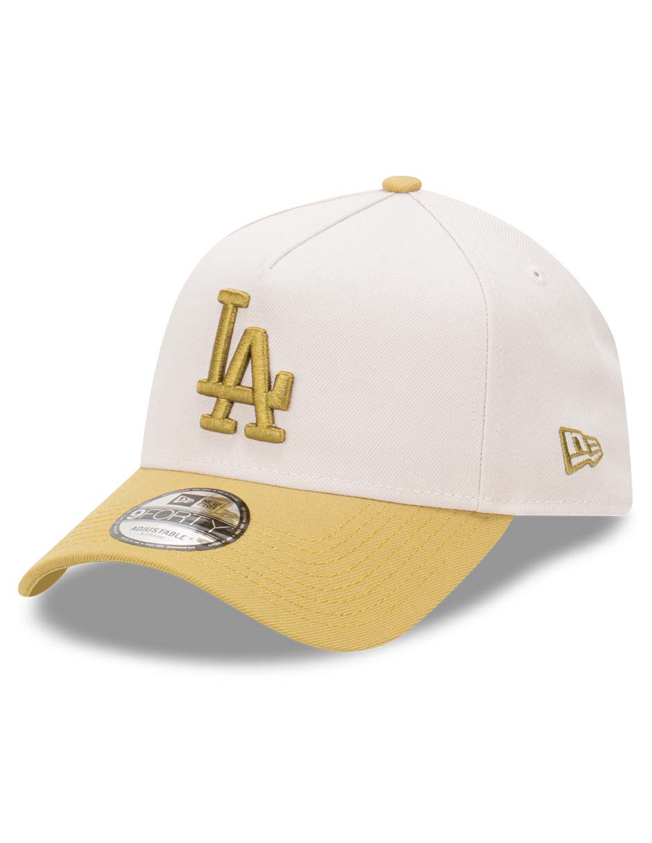 Gorra visera curva correa ajustable para béisbol new era mlb 940 af tonal mlb los angeles dodgers unisex