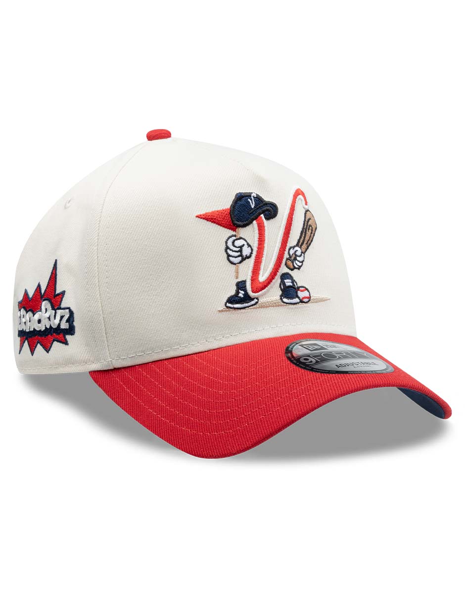 Gorra visera curva correa ajustable para béisbol new era lmb cartoon lmb el águila de veracruz unisex