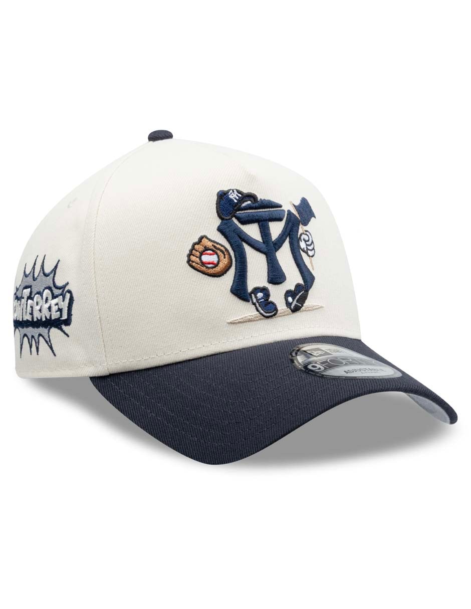 Gorra visera curva correa ajustable para béisbol new era lmb cartoon lmb sultanes de monterrey unisex