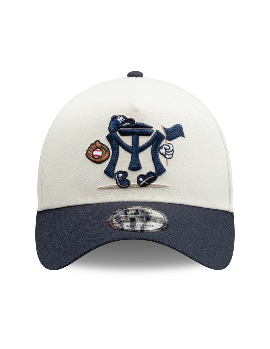 Gorra visera curva correa ajustable para béisbol new era lmb cartoon lmb sultanes de monterrey unisex