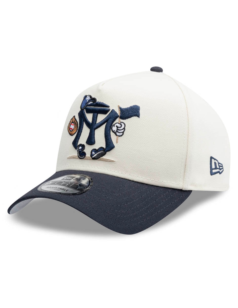 Gorra visera curva correa ajustable para béisbol new era lmb cartoon lmb sultanes de monterrey unisex