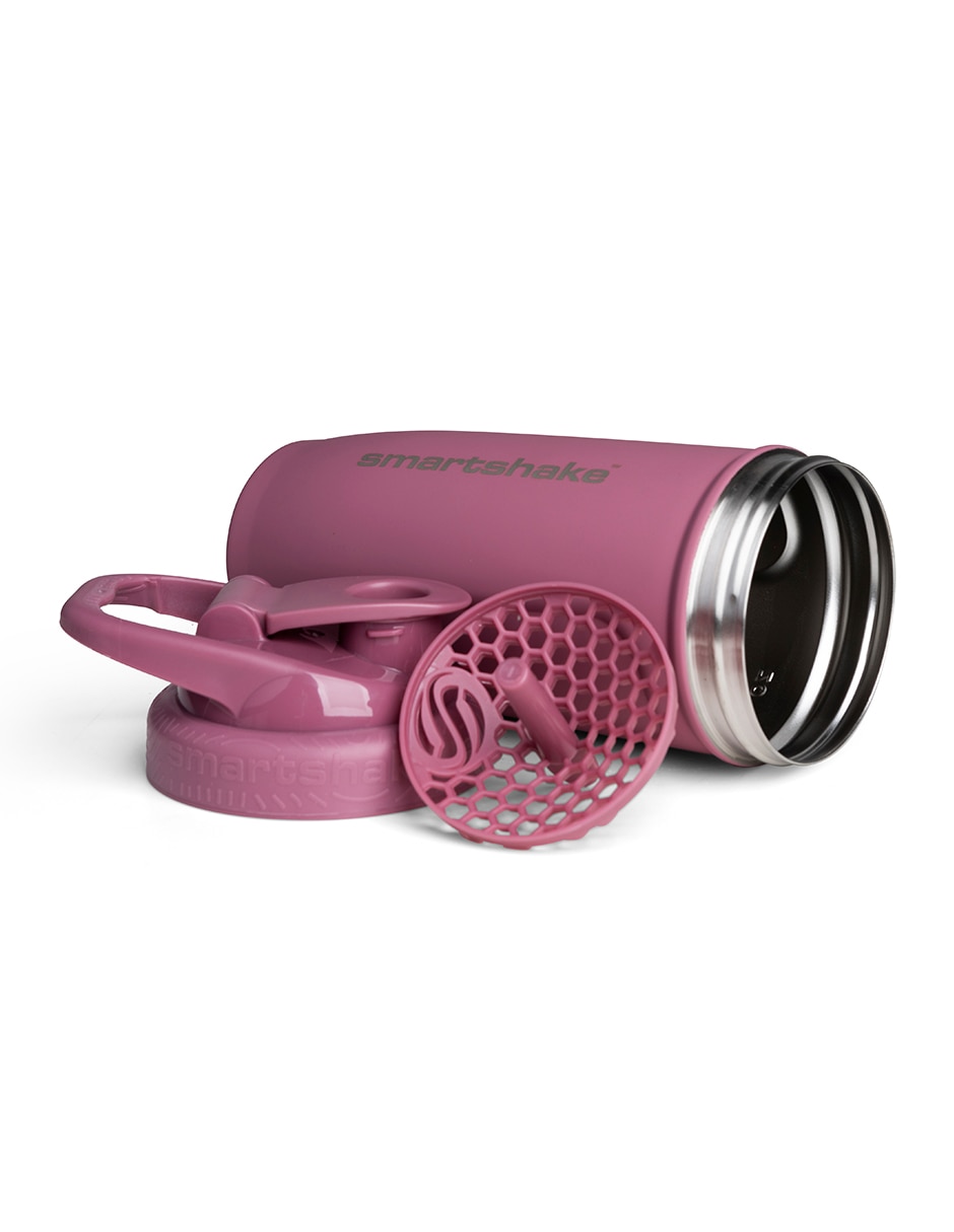 Suplementos deportiv de acero inoxidable insulated smartshake con tapa rosca 2