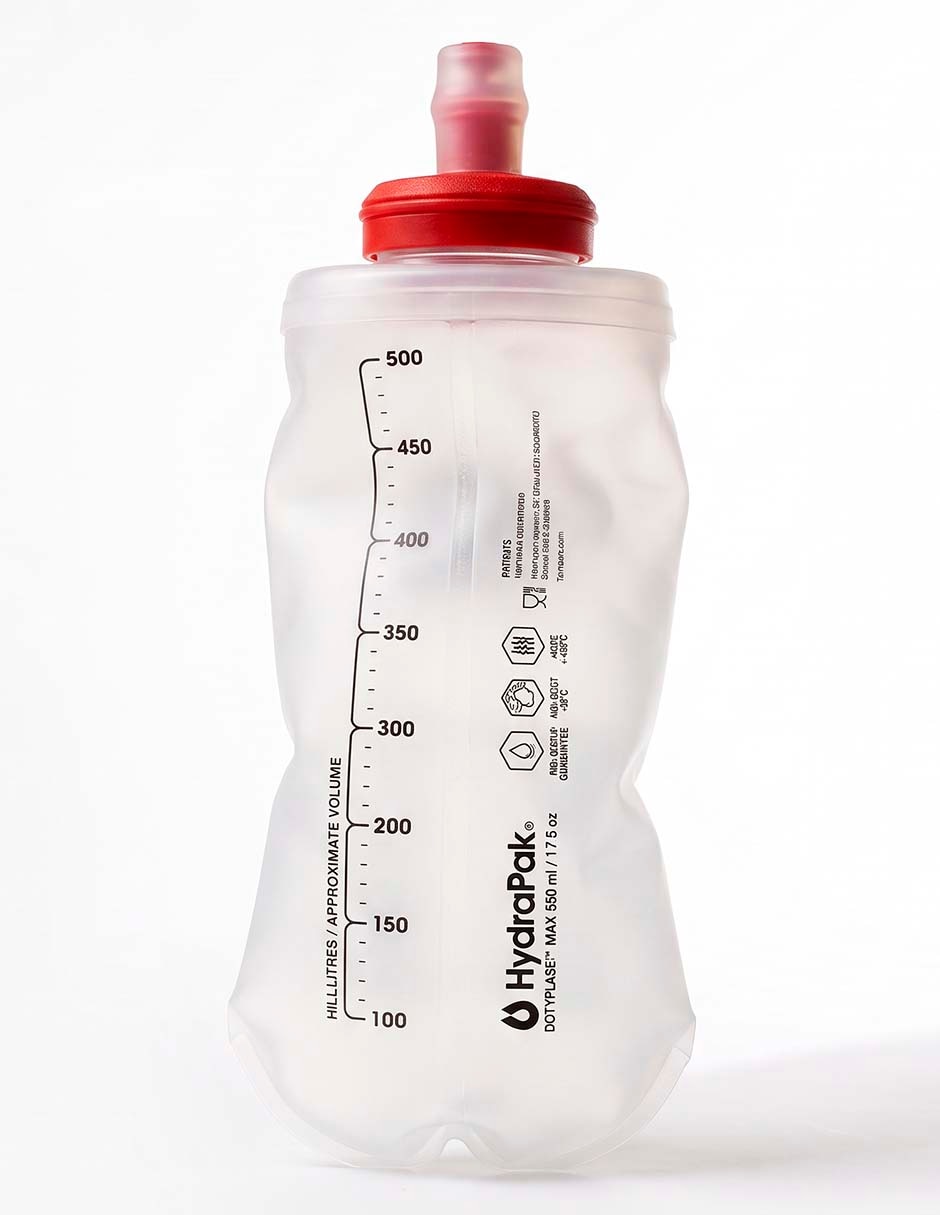 Botella de agua de plástico con tapa rosca 500 ml 3