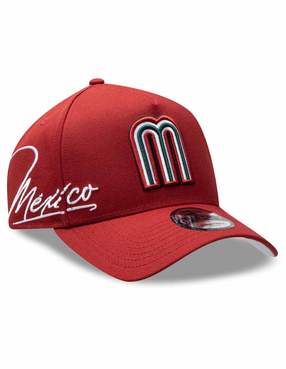 Gorra visera curva correa ajustable para fútbol new era soccer championship México unisex