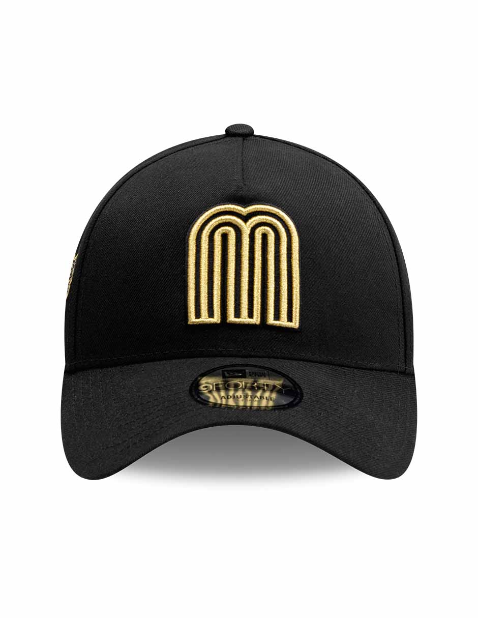 Gorra visera curva correa ajustable para fútbol new era soccer championship México unisex