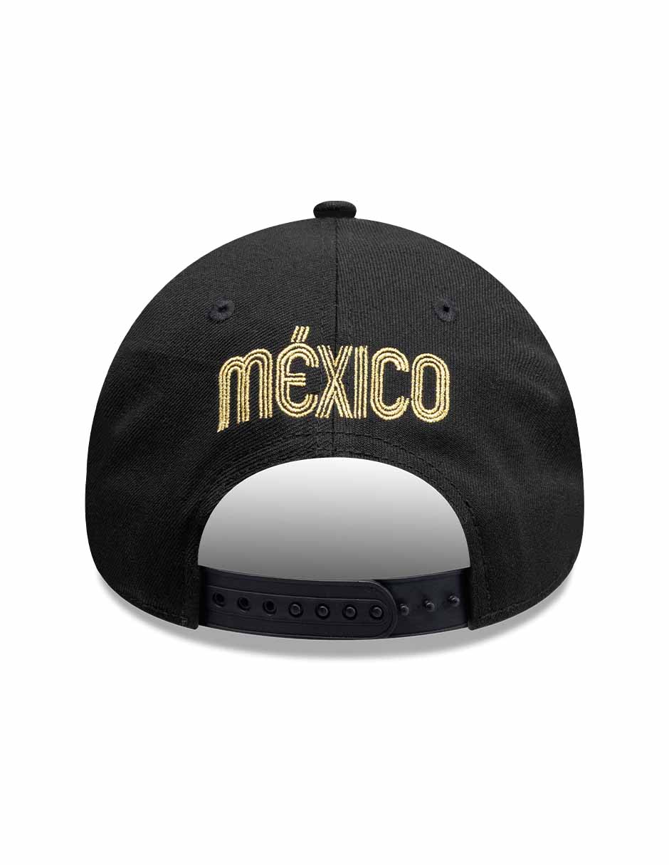 Gorra visera curva correa ajustable para fútbol new era soccer championship México unisex