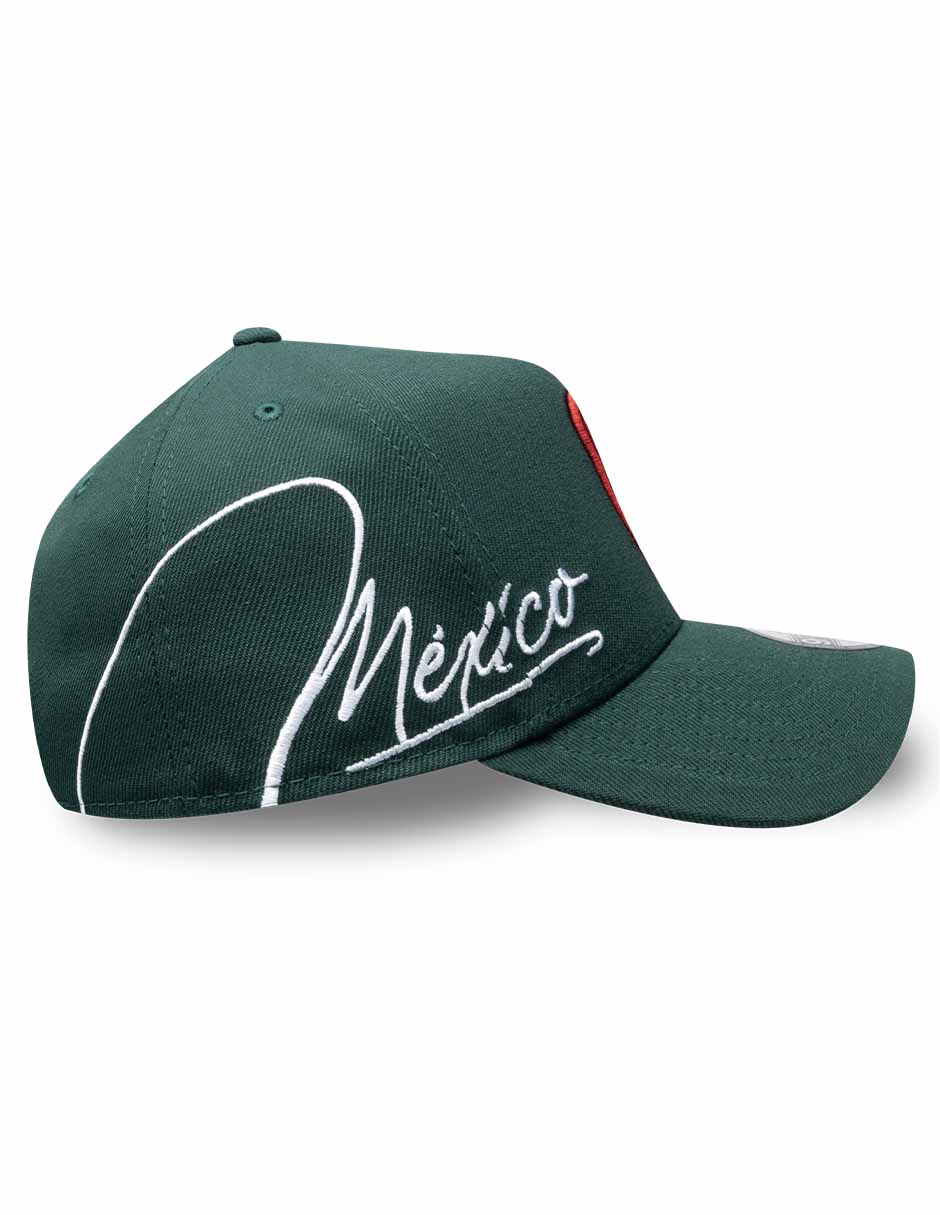 Gorra visera curva correa ajustable para fútbol new era soccer championship México unisex