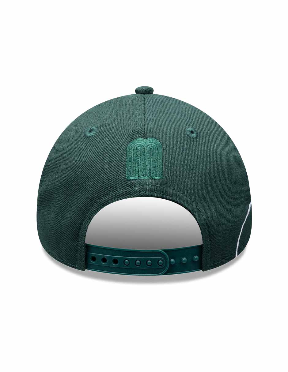 Gorra visera curva correa ajustable para fútbol new era soccer championship México unisex