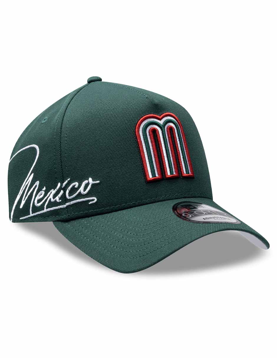Gorra visera curva correa ajustable para fútbol new era soccer championship México unisex