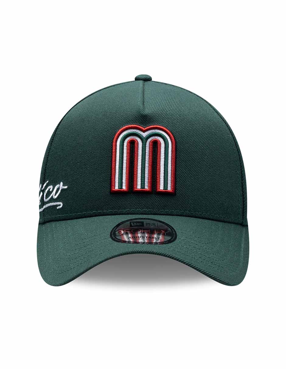Gorra visera curva correa ajustable para fútbol new era soccer championship México unisex