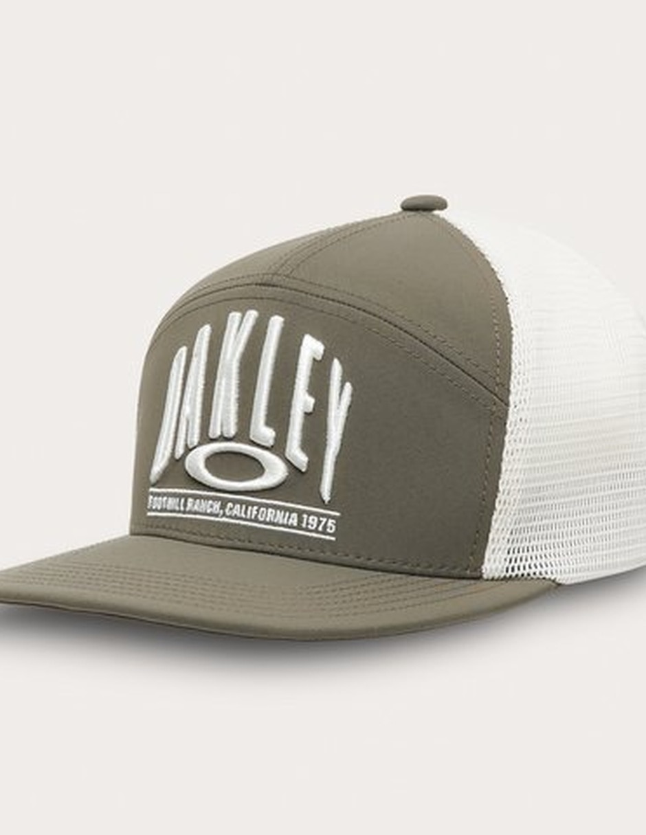 Gorra con visera plana Trucker Hat para hombre