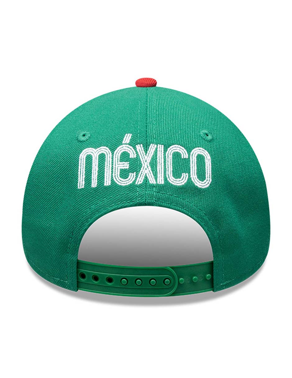 Gorra visera curva correa ajustable new era cartoon soccer México unisex