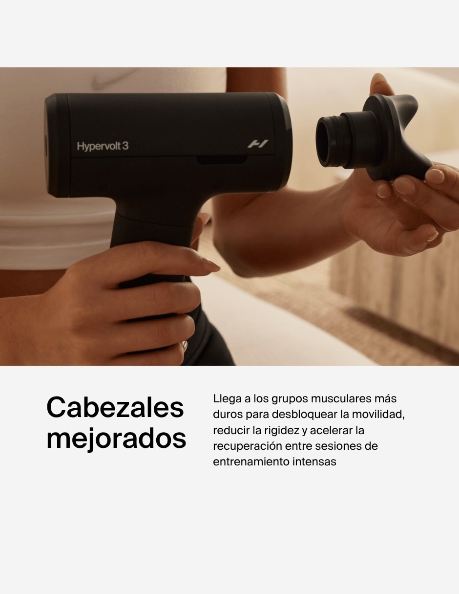 Masajeador corporal hypervolt hypervolt 3 7