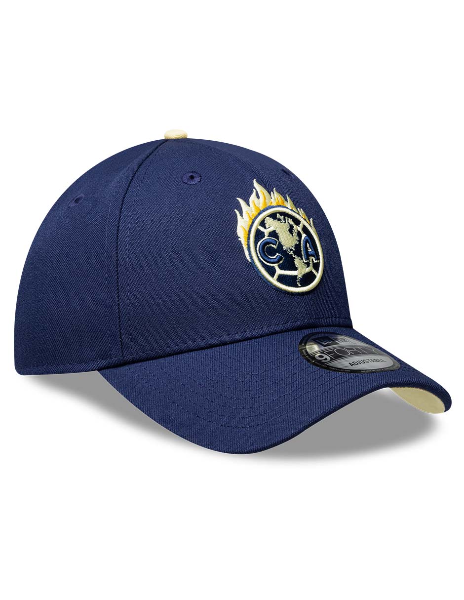 Gorra visera curva correa ajustable para Fútbol LMX FLAMES Club América Club América unisex Gorra visera curva correa ajustable para Fútbol LMX FLAMES Club América Club América unisex