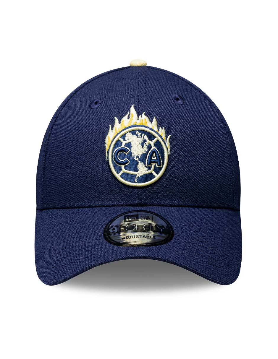 Gorra visera curva correa ajustable para Fútbol New Era LMX FLAMES Club América Club América unisex