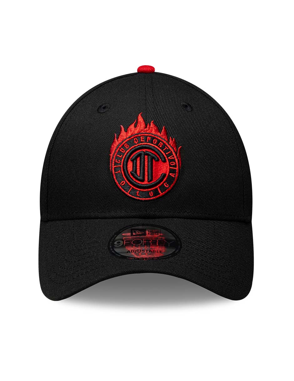 Gorra visera curva correa ajustable para Fútbol LMX FLAMES Diablos Club Deportivo Toluca unisex Gorra visera curva correa ajustable para Fútbol LMX FLAMES Diablos Club Deportivo Toluca unisex