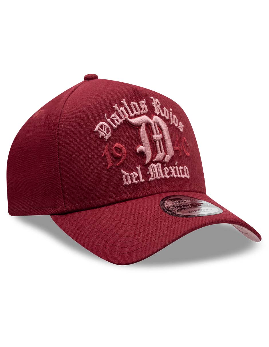 Gorra visera curva correa ajustable para Béisbol New Era LMB FANGEAR LMB Diablos Rojos del México unisex
