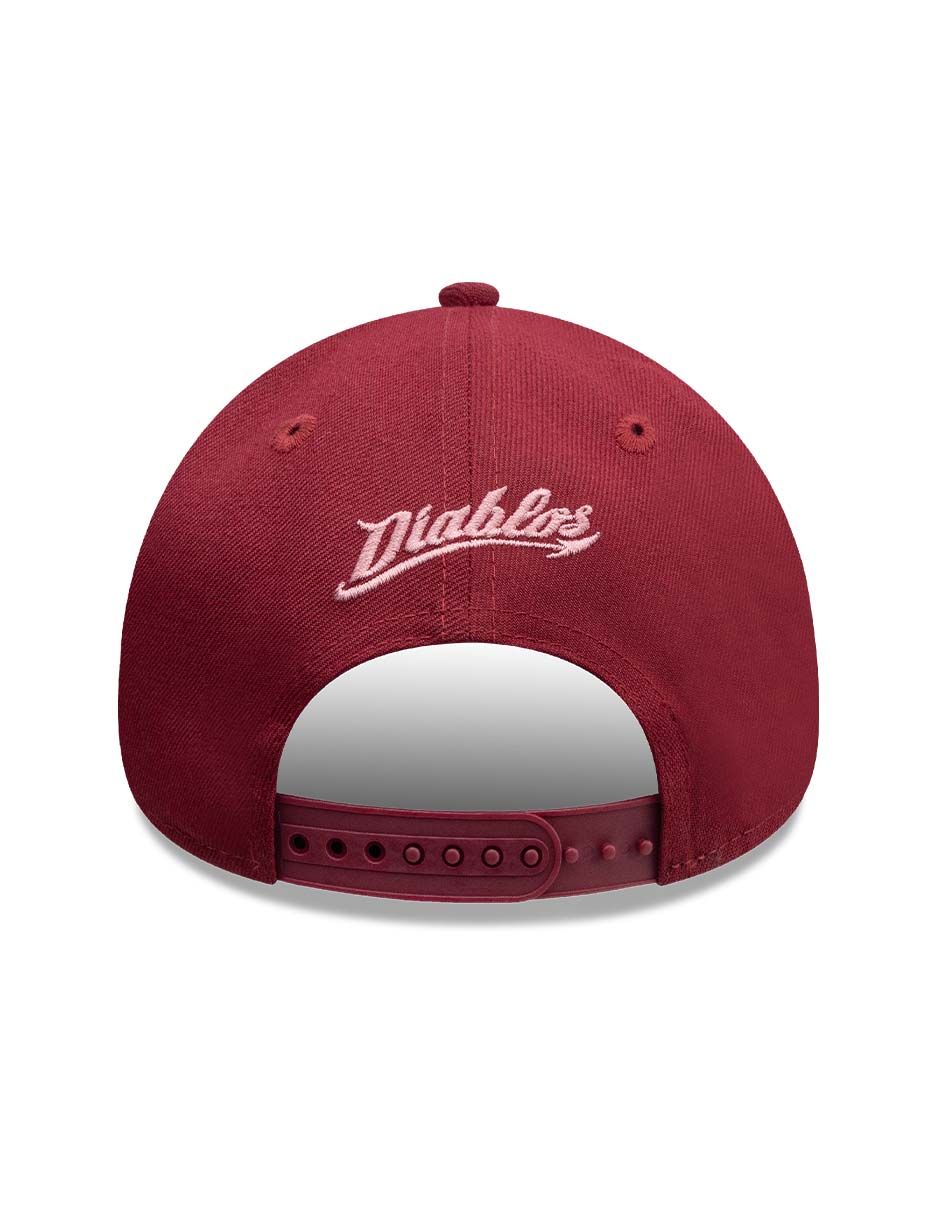 Gorra visera curva correa ajustable para Béisbol New Era LMB FANGEAR LMB Diablos Rojos del México unisex