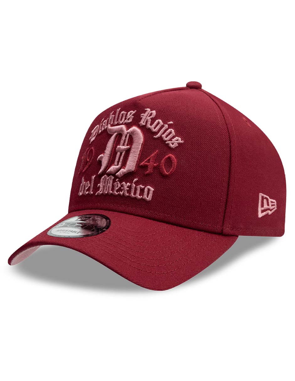 Gorra visera curva correa ajustable para Béisbol New Era LMB FANGEAR LMB Diablos Rojos del México unisex