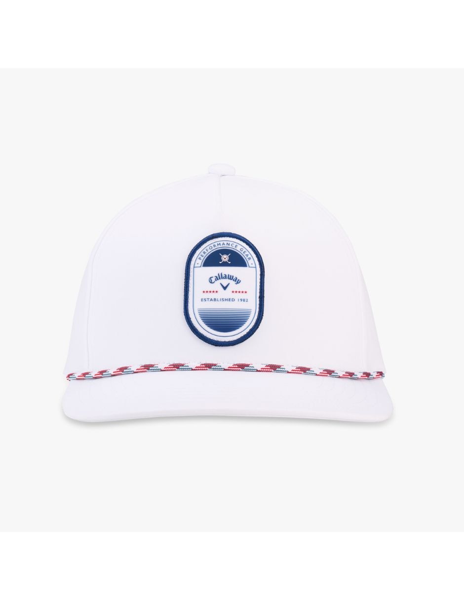 Gorra visera curva correa ajustable para golf para hombre 4