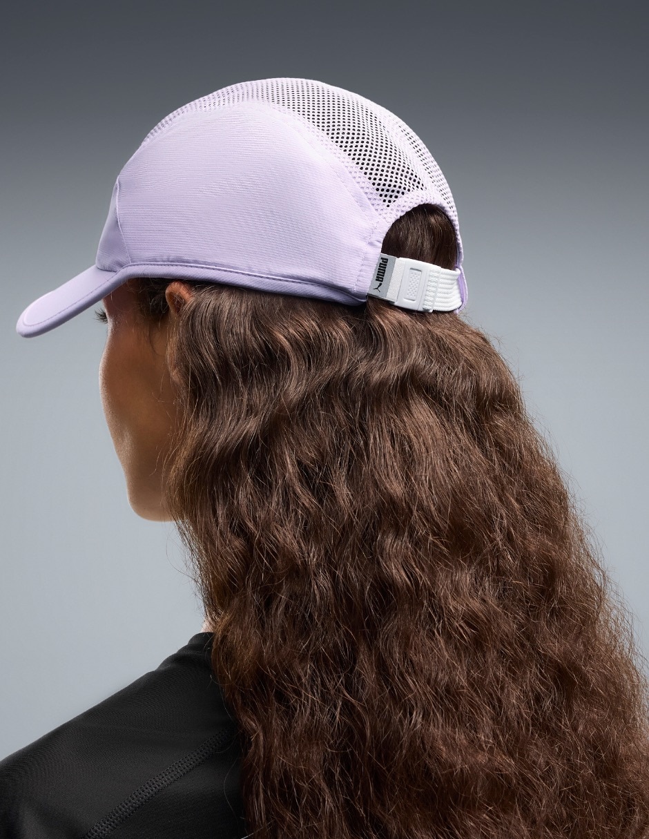 Gorra con visera curva para entrenamiento Puma Short Visor Mesh 5 Panel Cap unisex