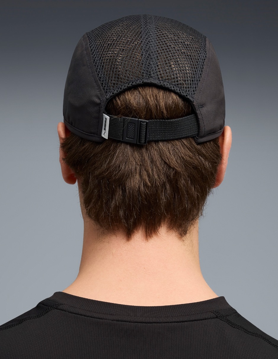 Gorra con visera curva para entrenamiento Puma Short Visor Mesh 5 Panel Cap unisex