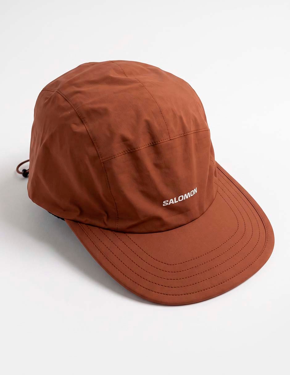Gorra visera semicurva elástico para correr unisex