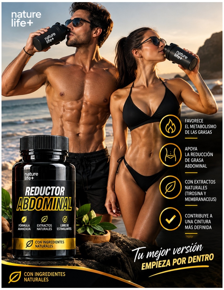 Reductor y definidor abdominal con multivitaminico 5