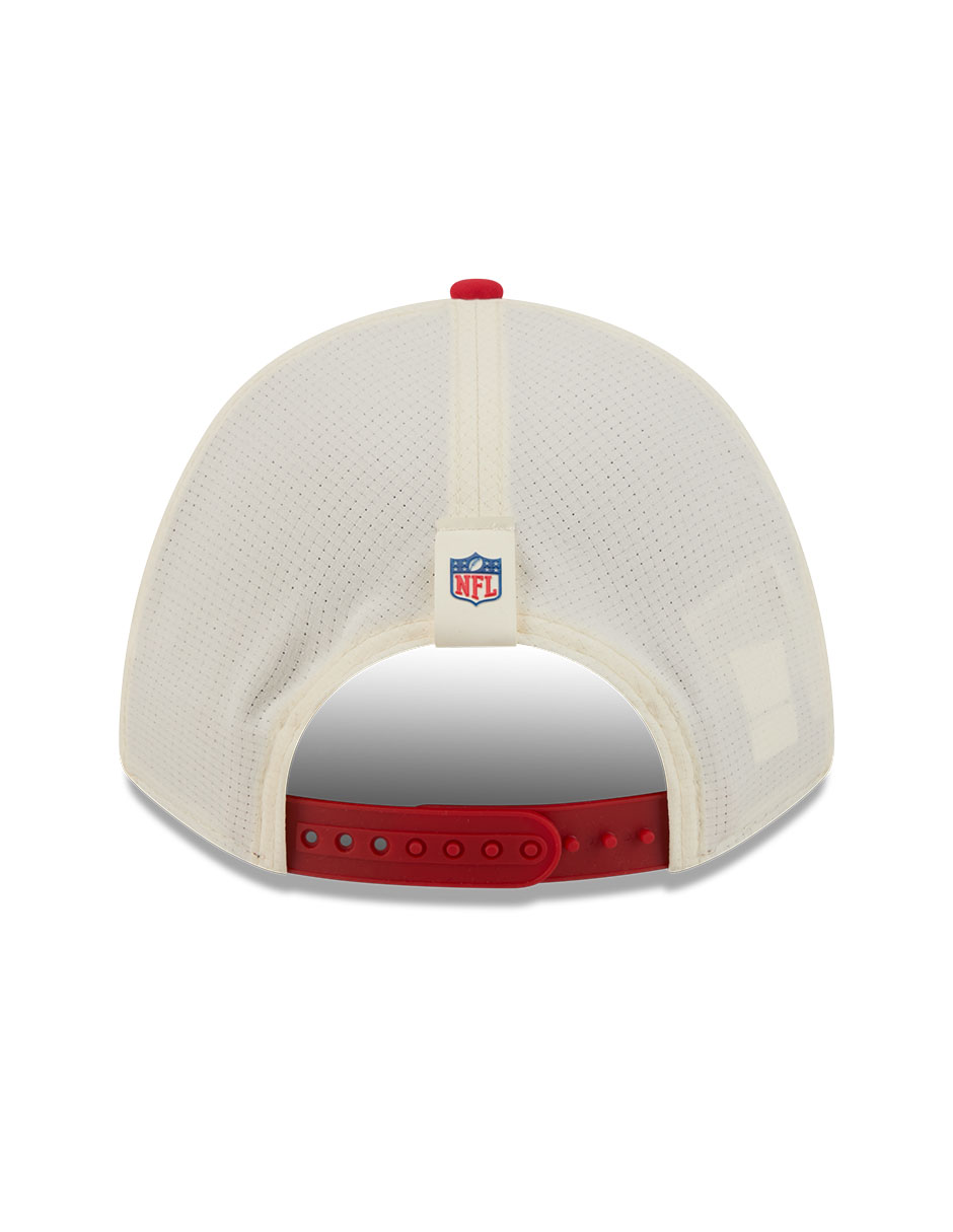 Gorra visera curva correa ajustable para fútbol americano nfl training nfl kansas city chiefs unisex 4