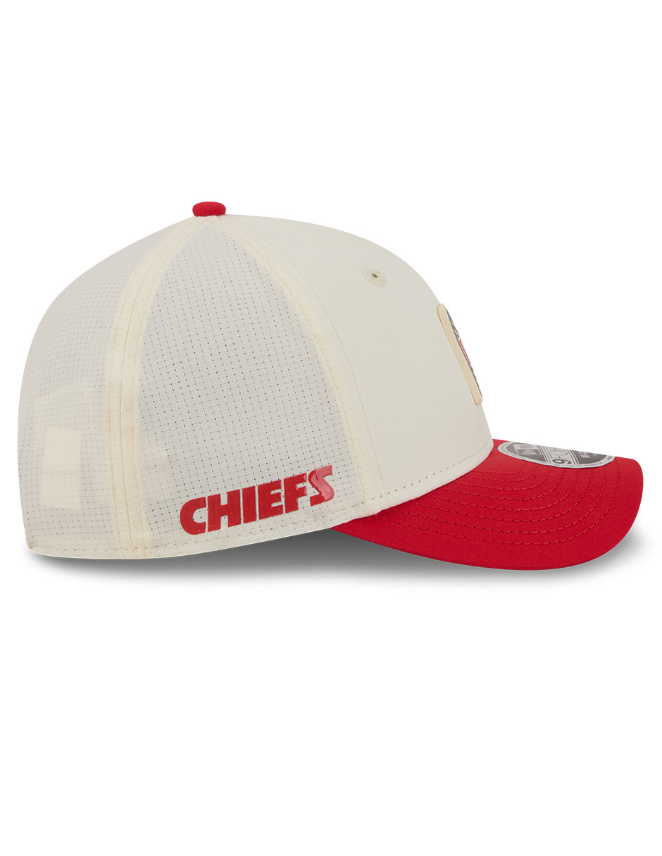 Gorra visera curva correa ajustable para fútbol americano nfl training nfl kansas city chiefs unisex 6