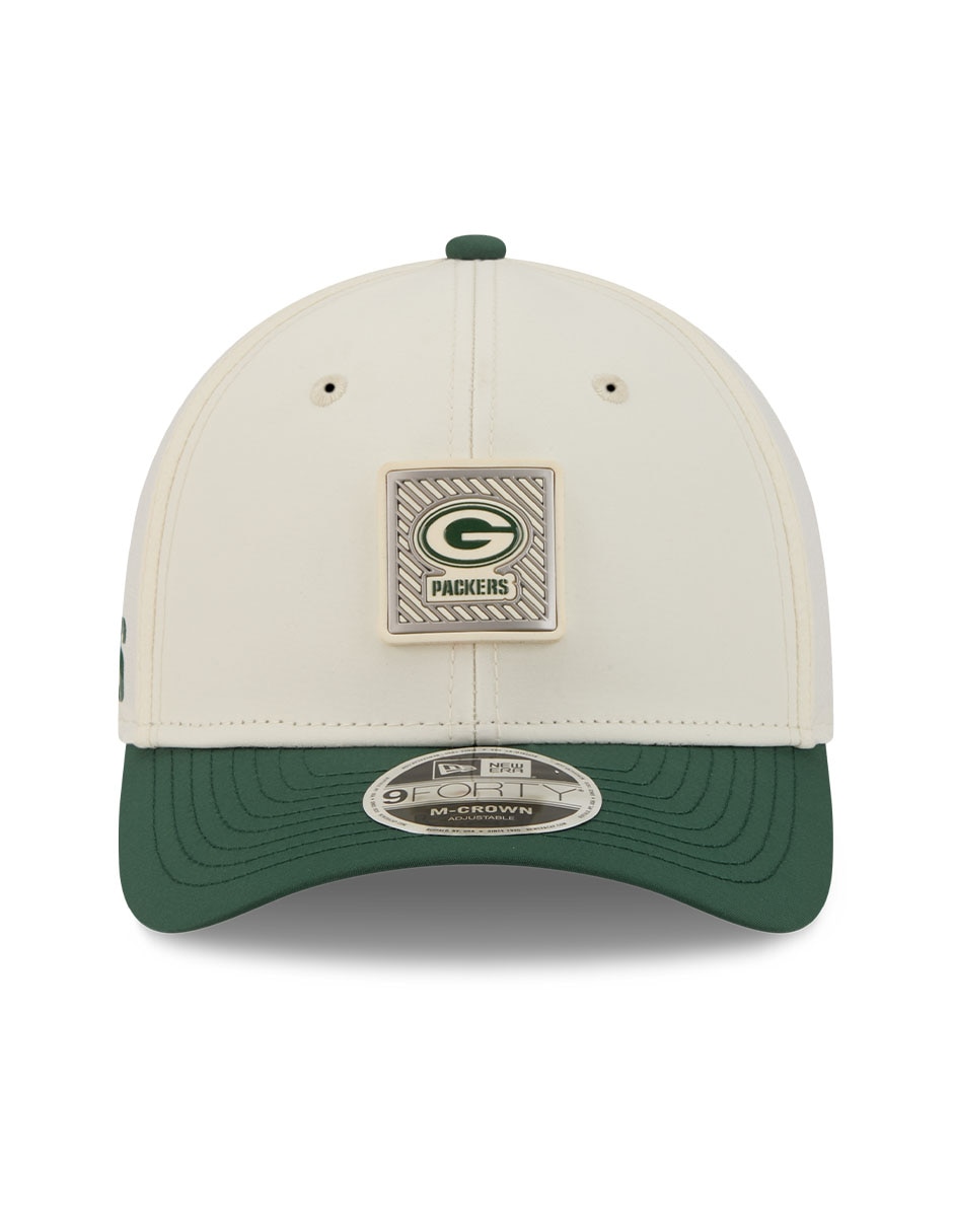 Gorra visera curva correa ajustable para fútbol americano nfl training nfl green bay packers unisex 3