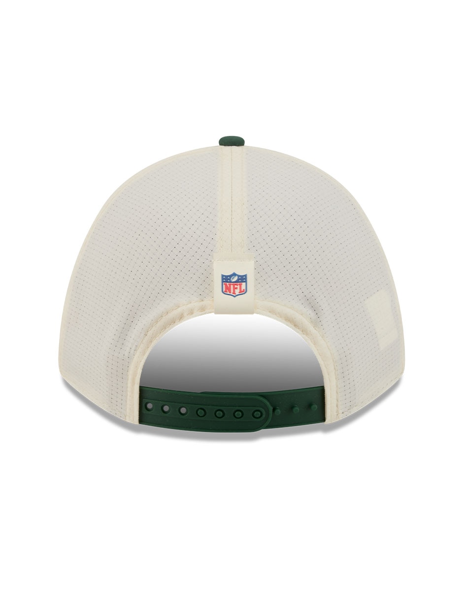 Gorra visera curva correa ajustable para fútbol americano nfl training nfl green bay packers unisex 4