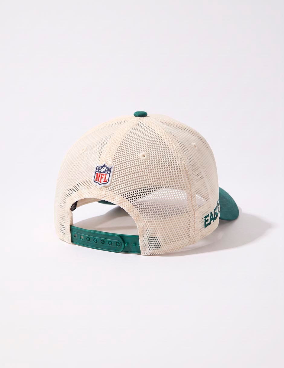 Gorra visera curva correa ajustable para fútbol americano Nfl philadelphia eagles unisex 4