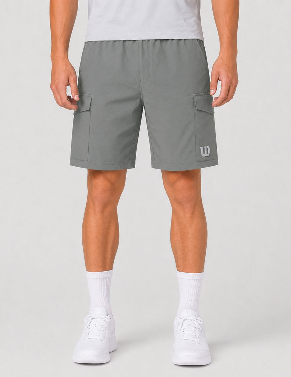 Short con bolsillos casual hombre