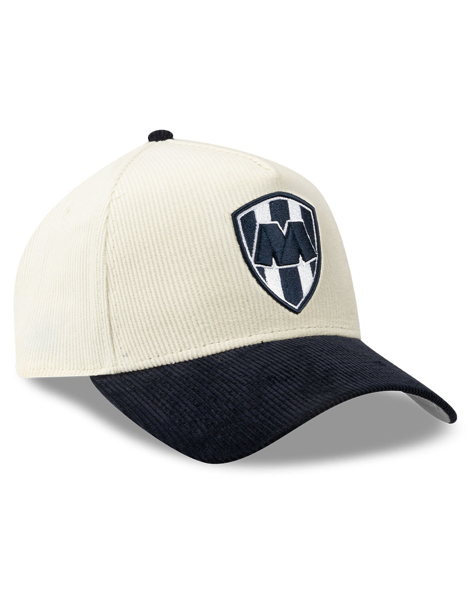 Gorra visera curva correa ajustable para fútbol lmx corduroy monterrey rayados de monterrey unisex 2