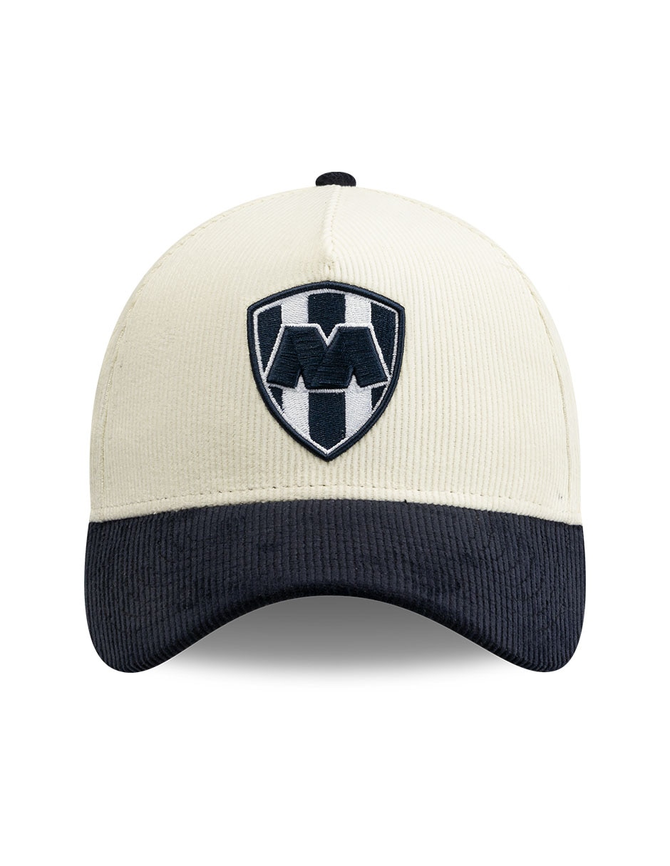 Gorra visera curva correa ajustable para fútbol lmx corduroy monterrey rayados de monterrey unisex 3
