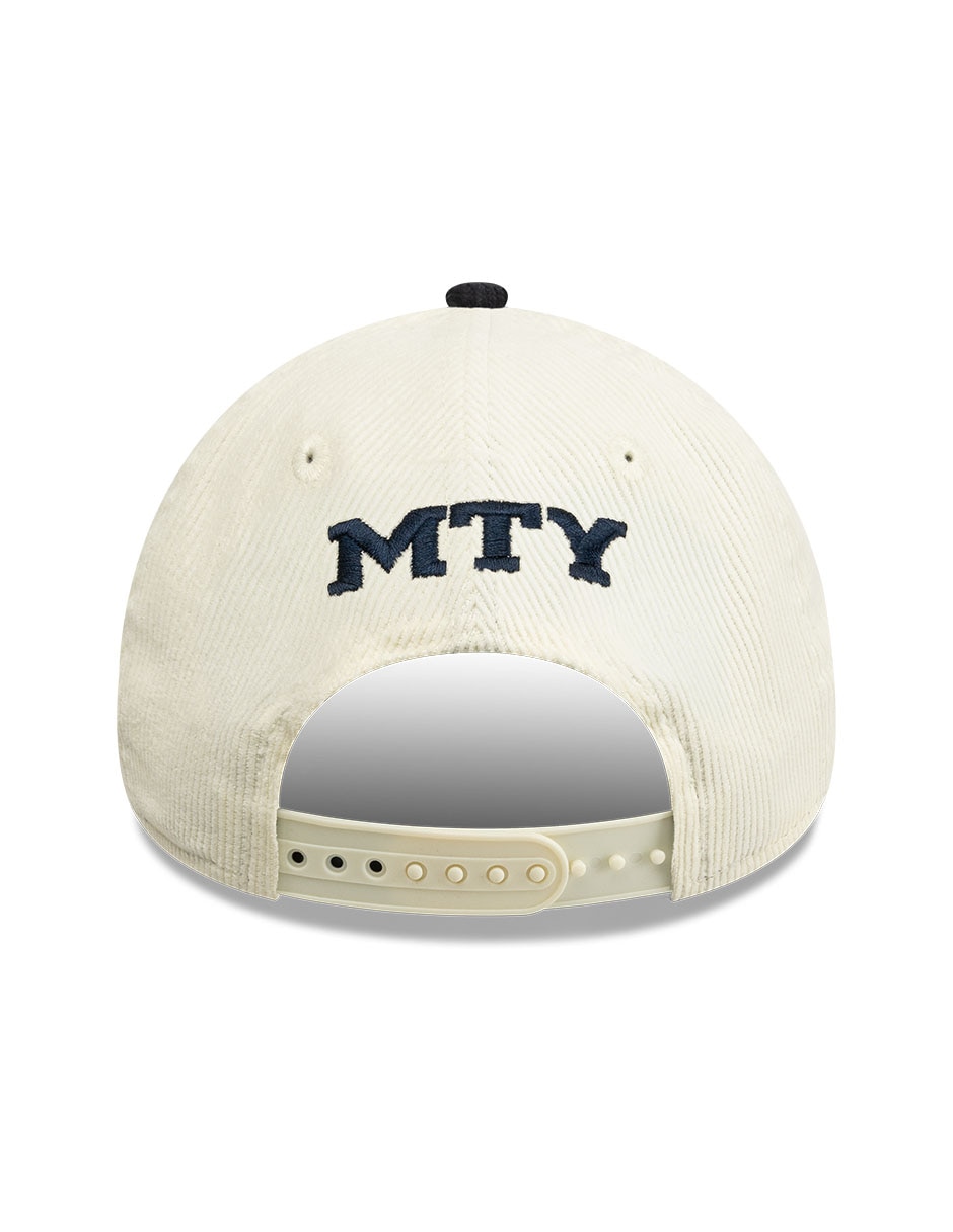 Gorra visera curva correa ajustable para fútbol lmx corduroy monterrey rayados de monterrey unisex 4