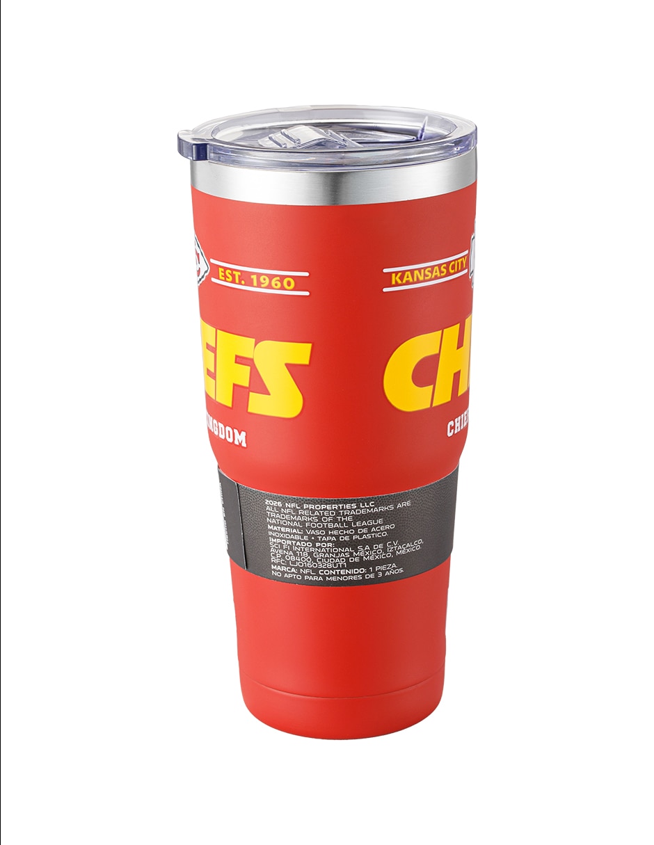 Termo de acero inoxidable con tapa a presión 650 ml 4
