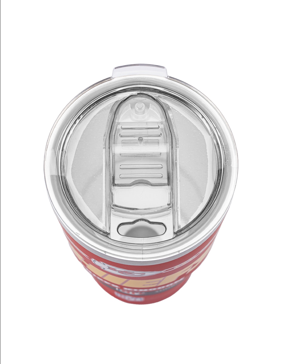 Termo de acero inoxidable con tapa a presión 650 ml 3